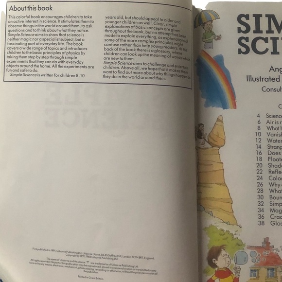 Book Set - The Usborne Book of Simple Science and Science Fair Projects - Picture 5 of 13